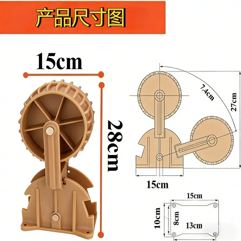 Marine Trailer Wheel Portable Assault Boat Rubber Boat Kayak Retractable Marine Tug Small Push