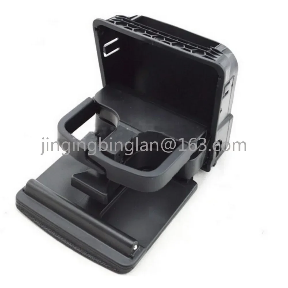 1K0862532 is suitable for Volkswagen original, Suiteng Golf 6 armrest box rear water cup holder, black.