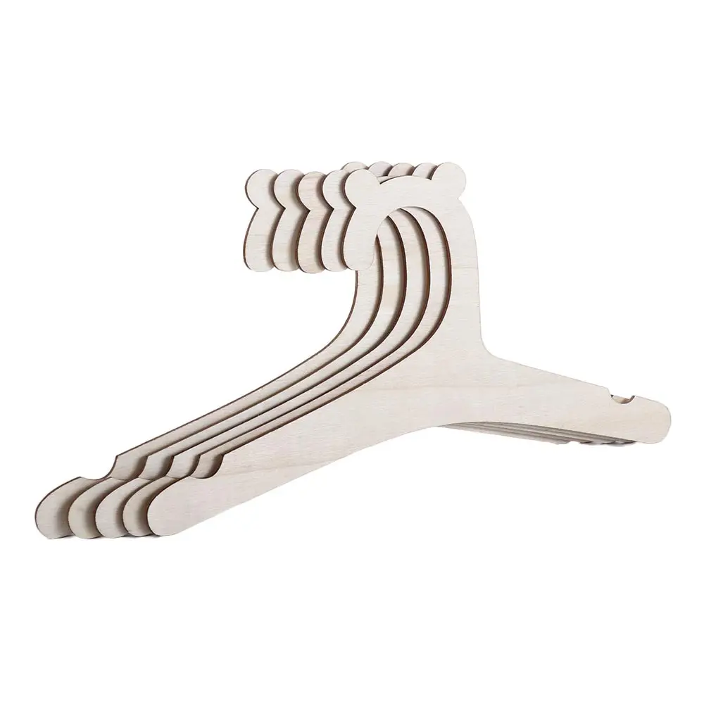 Baby Holder Natural Wooden Drying Rack Hat Hook Storage Organizer Clothes Hangers