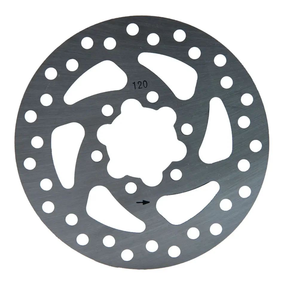 NFOX 120MM Brake Disc Rotor for Xiaomi Mijia M365 1S Pro MI3 Electric Scooter Replacement Parts 5 Holes 6 Screws Bolt 2 Model