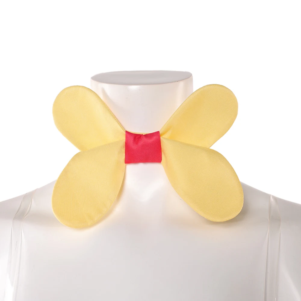 فستان هازبين هيل إن التنكري تشارلي الأحمر زي موحد ملابس الفنادق مجموعة ملابس دعائم الأفعى الصفراء ملابس حفلة كرنفال الهالوين