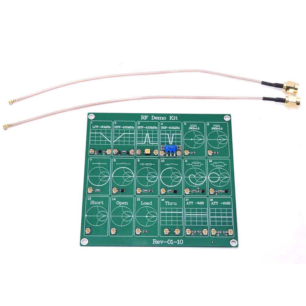 RF Test Board RF Demo Kit RF Test Module Vector Network Analyzer Board Filter/Attenuator Module Radio Frequency Test Board