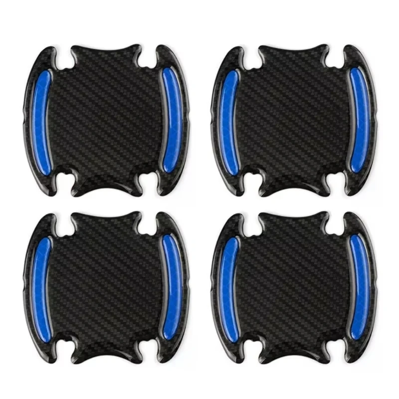 SZCH Pack Of 8 Car Door Handle Cover with Reflective Non Slip Design for Night Safety