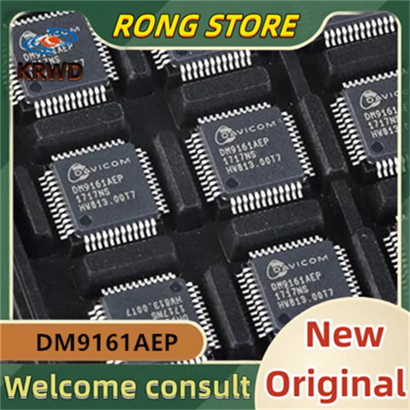 

10pcs DM9161AEP New Original DM9161 LQFP-48