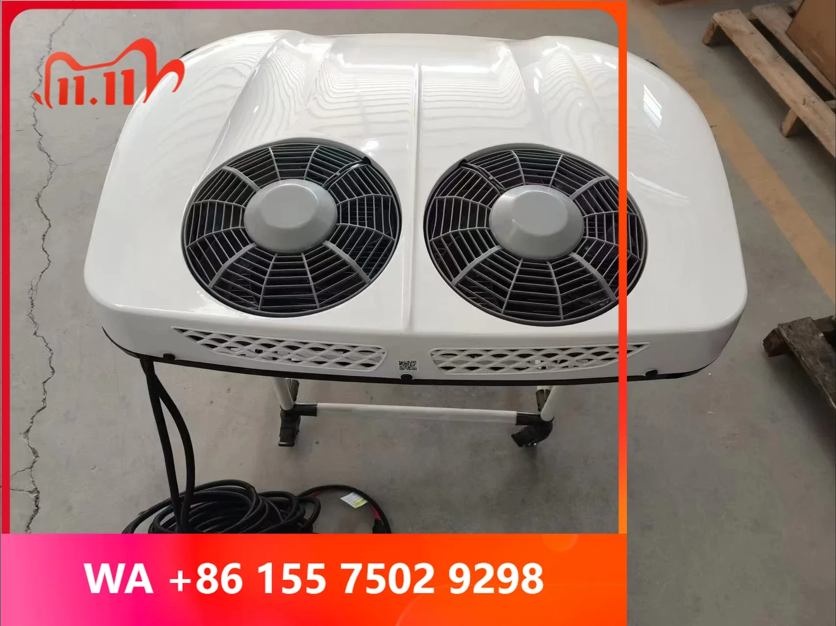 New 12 24 Rooftop Air Conditioner System Automatic Parking AC for R Camper Truck Motoome Rooftop Mounted Cooling