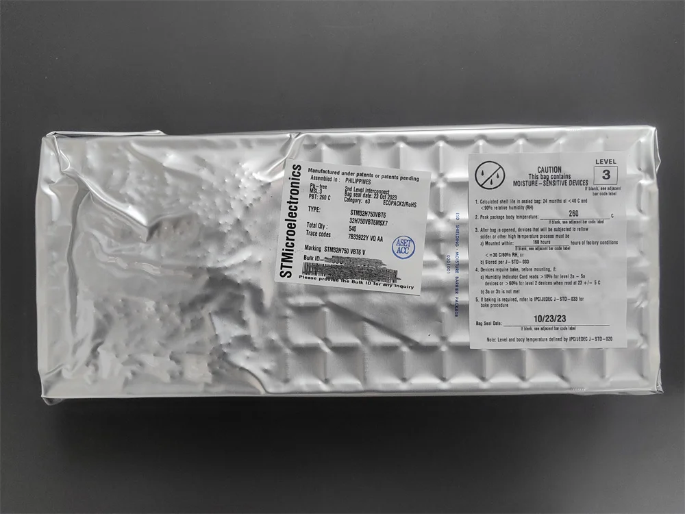 Capa protetora STM32H750VBT6