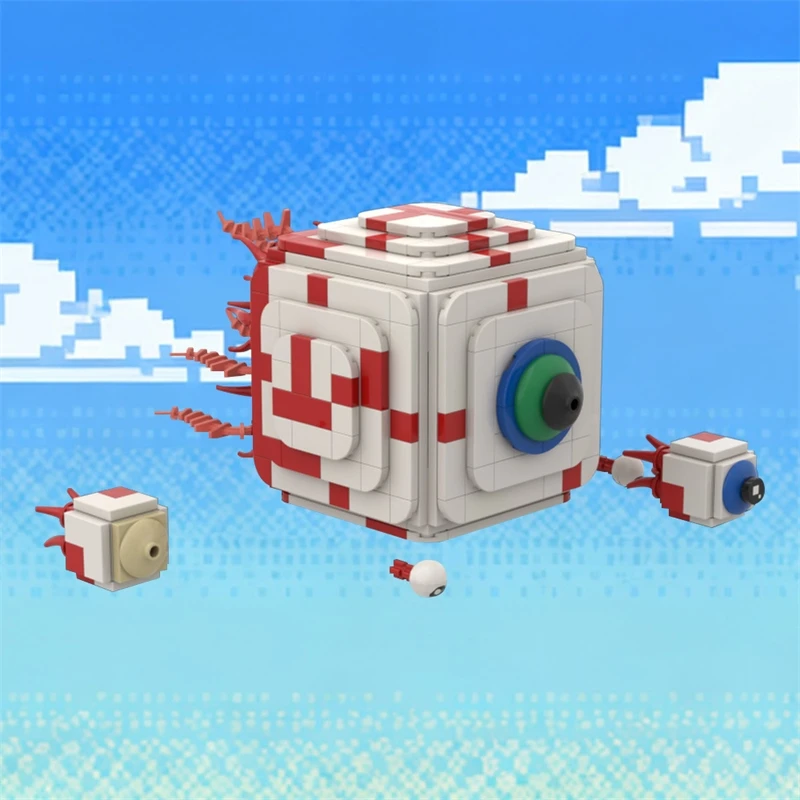 

MOC 222448 Cthulhu Eye First Form Building Blocks Model Small Bricks Educational DIY Assembly Toys For Kids As A Christmas Gift