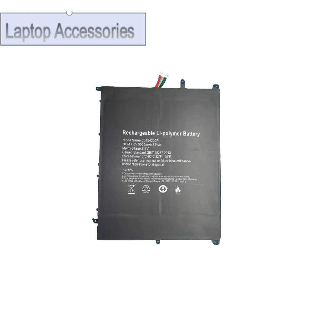 F Laptop Battery For Teclast F7 PLUS 30154200P 7.6V 5000MAH 38WH 200mm*160mm New