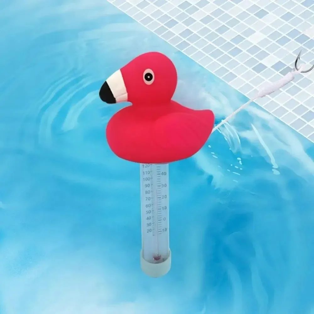 New Floating Duck Thermometer Cartoon Swimming Pool Water Thermometer Baby Bath Thermometer Wireless Pool