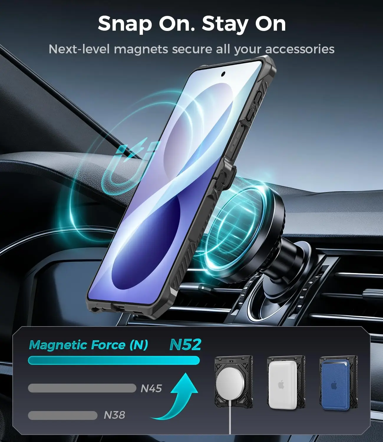 Etui na Samsung Galaxy Z Flip 8 Z Flip 7 z magnetyczną podstawką, ochroną zawiasu, ochroną klasy wojskowej, wytrzymałe, odporne na wstrząsy etui na telefon. — zdjęcie produktu 5