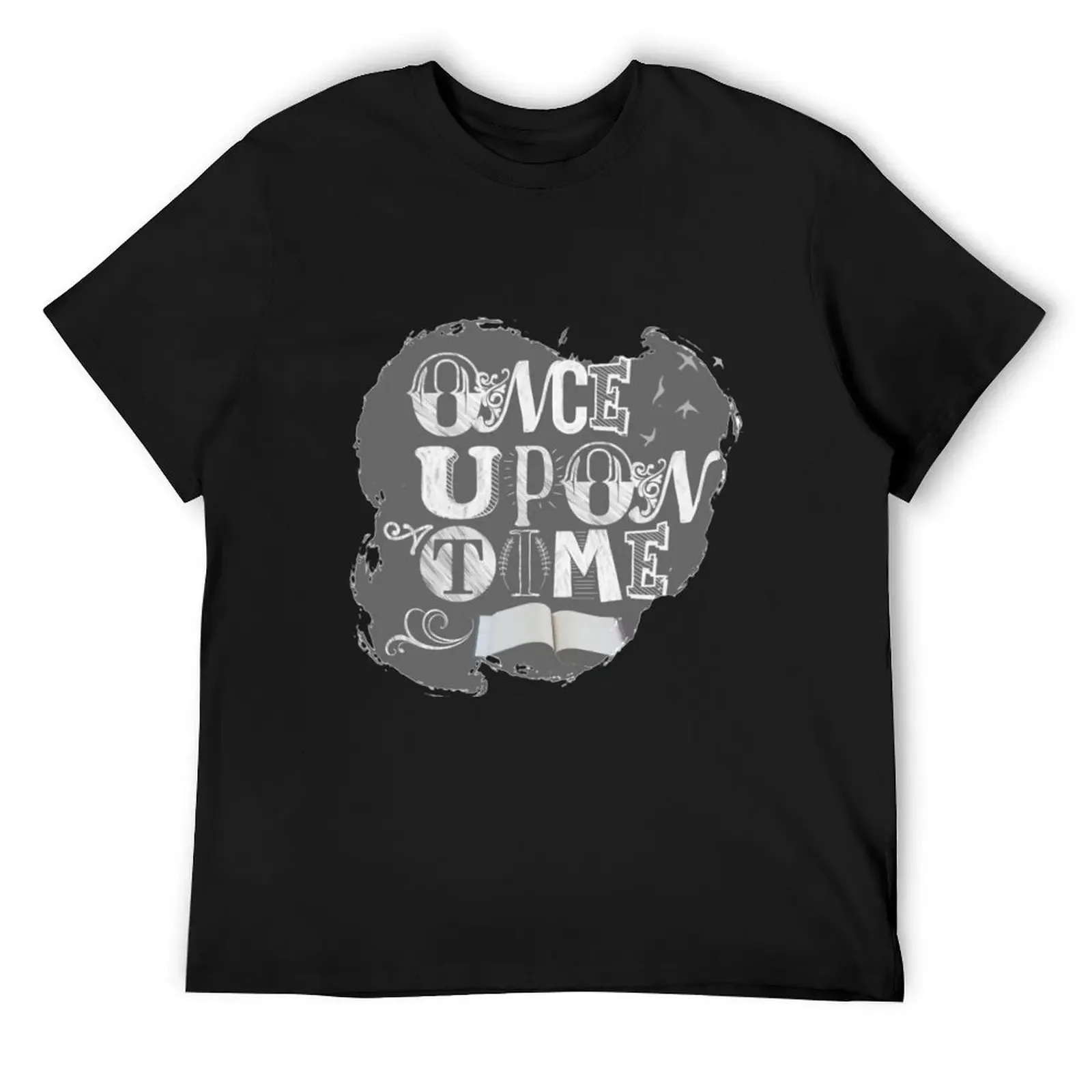 Once Upon A Time T-Shirt kawaii clothes basketball graphic tees mens graphic t-shirts anime