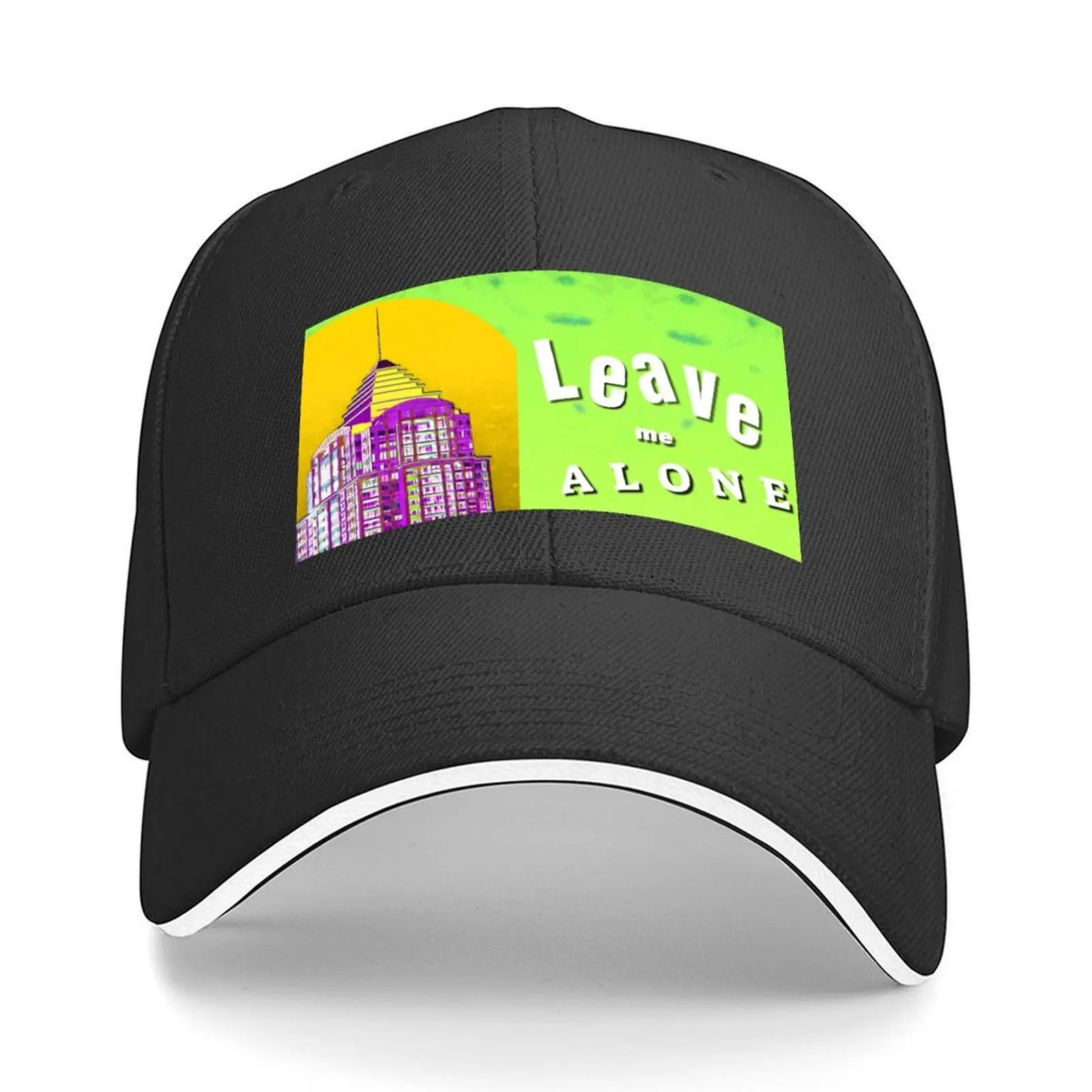 

Leave Me Alone Baseball Cap Gentleman Hat Visor Anime Hat Winter hat Men's Luxury Women's