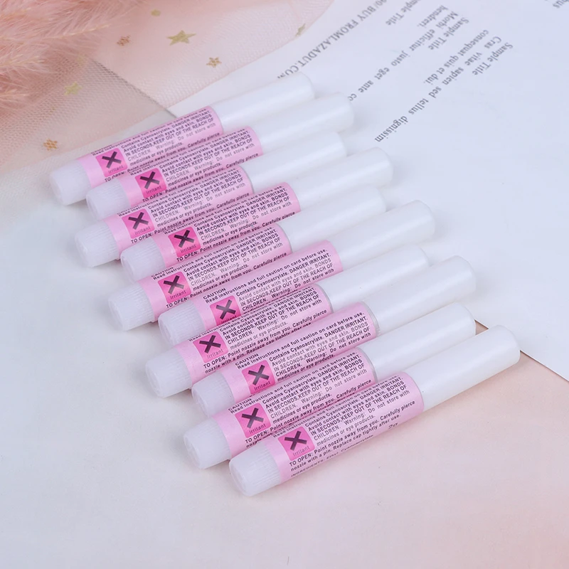 10Pcs/Set 2g Nail art Glue False Glue Nail Accessories False Nail Extension Glue