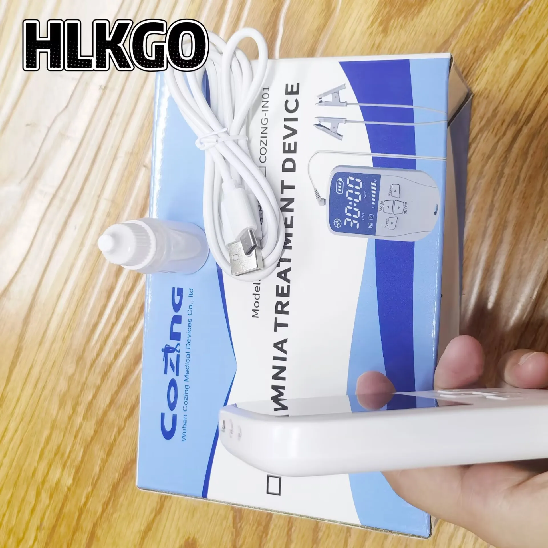 

Ручное устройство для помощи во сне CES с зажимом для ушей — электрический импульс для облегчения бессонницы, тревоги и мигрени