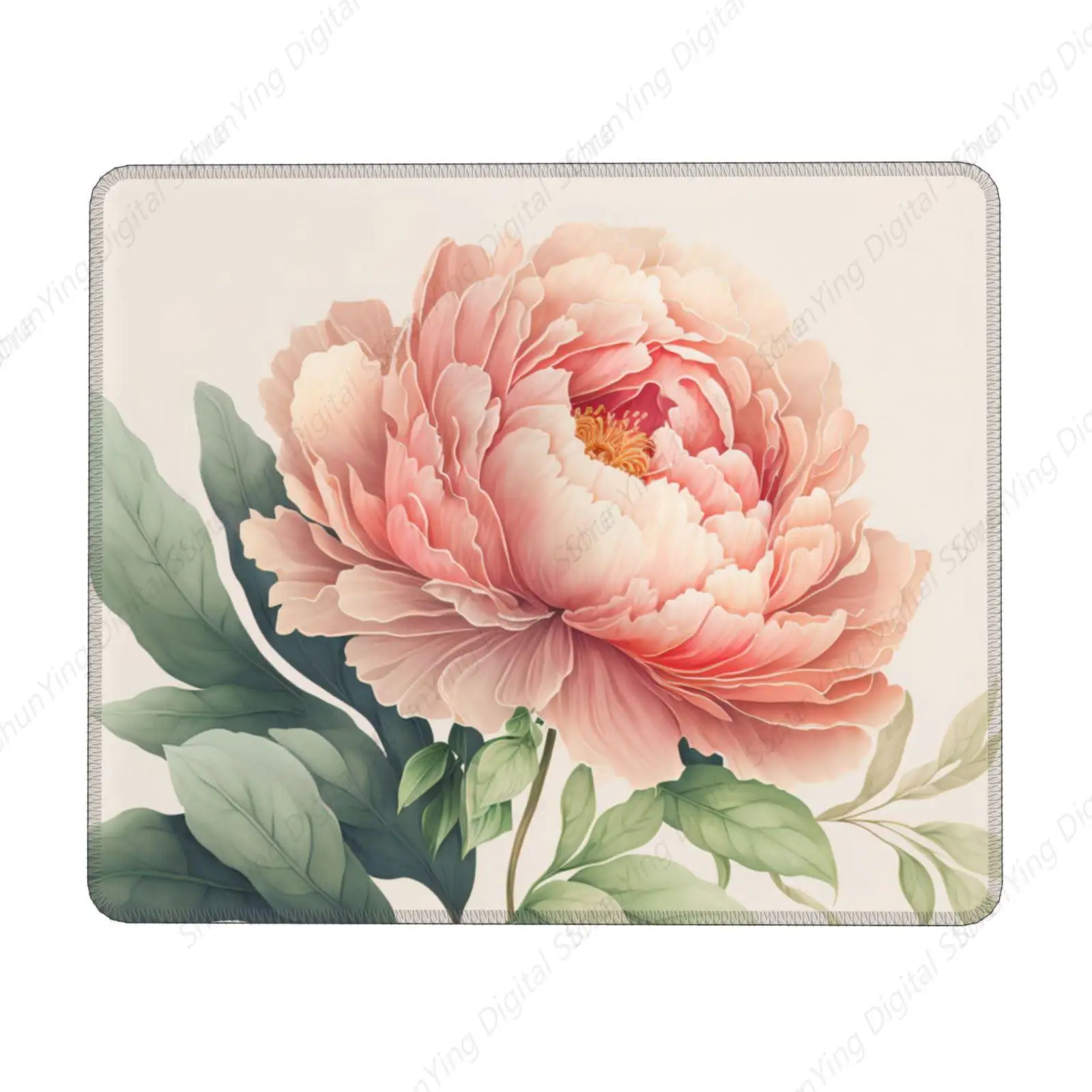 

Anti Slip Rubber Gaming Mouse Pad Beautiful Flower Mouse Pad With Stitched Edges Suitable For Office Mouse Pads On Laptops