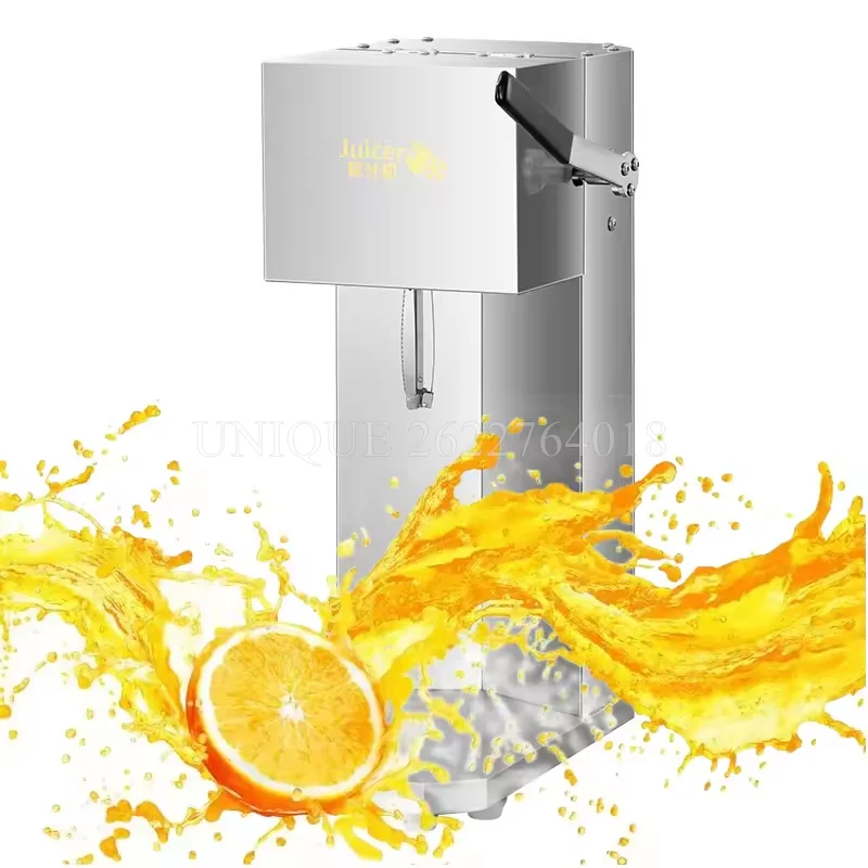 Commercial Electric Without Peeling Pure Orange Juicer Citrus Juicer Tabletop Blender Stainless Steel Automatic Citrus Squeezer