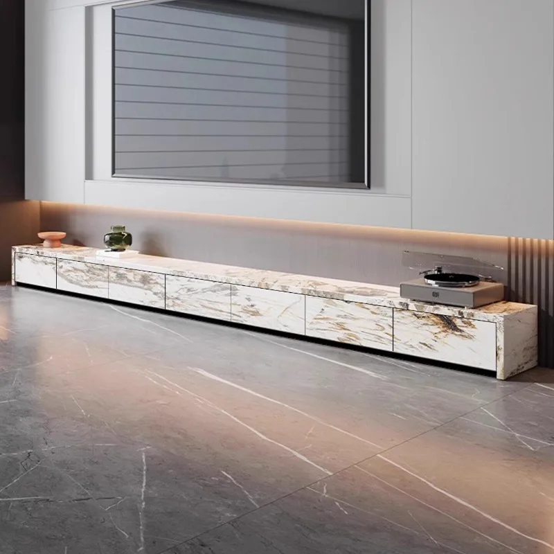 

Aesthetic Designer Tv Stands Display Luxury Drawers Minimalist Entertainment Tv Table Universal Storage Muebles Salon Furniture