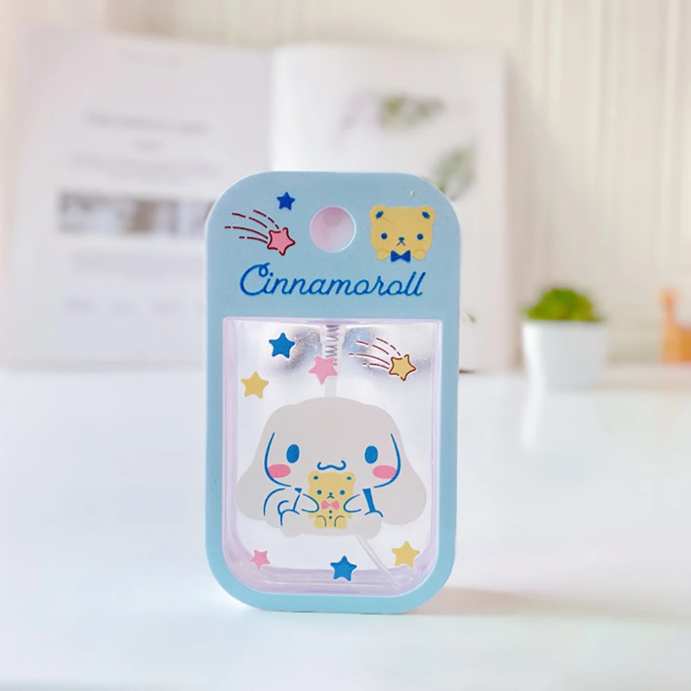 Sanrio Travel Perfume Bottle Refillable Melody Alcohol  Bottle Kawaii Kuromi Cinnamoroll  Gifts Boys Kids Girls Childrens