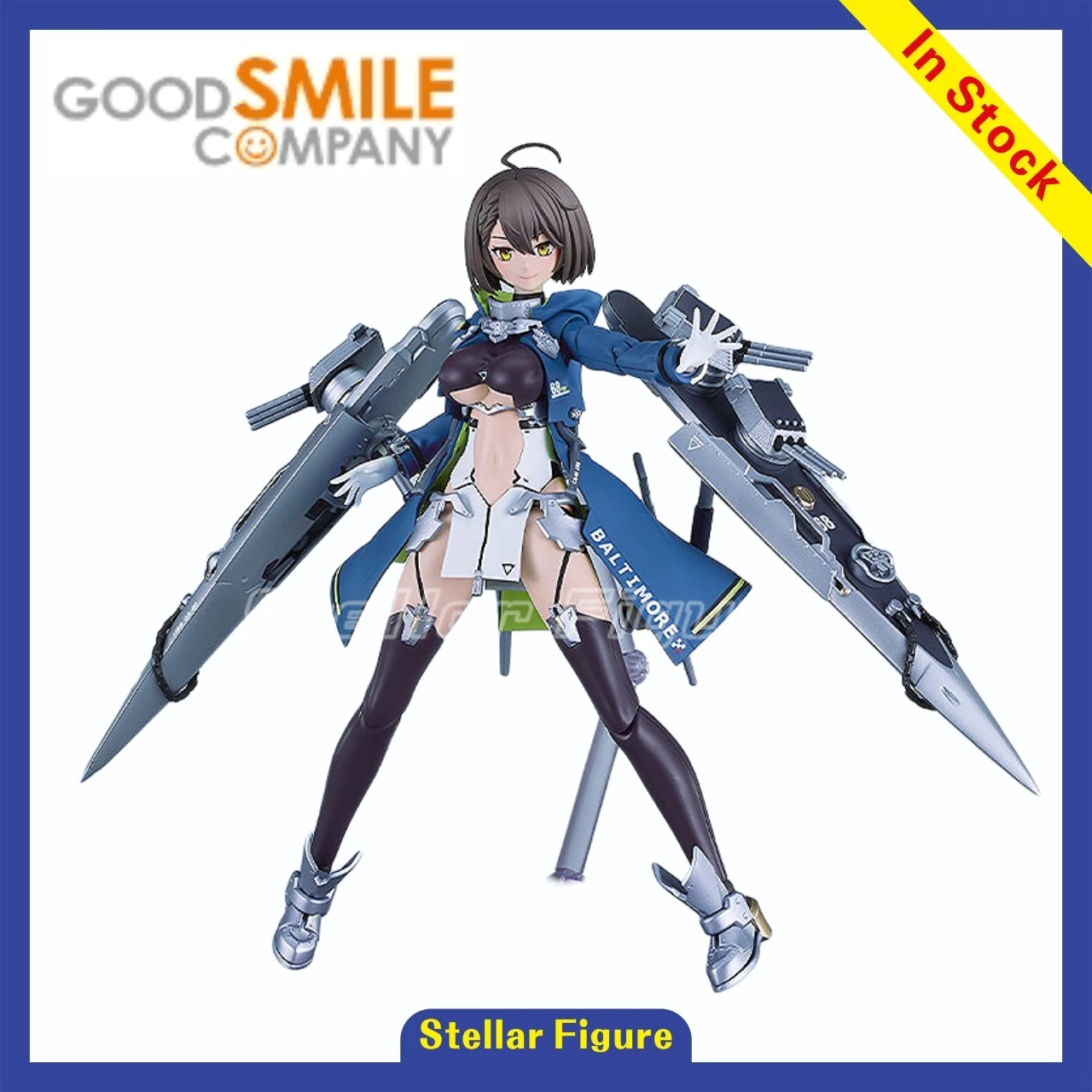 

【SF】In Stock GSAS GSC PLAMATEA Azur Lane USS Baltimore Figures Model Collection Animation