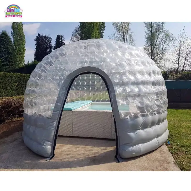 Bubble Inflatable Hot Tub Spa Solar Dome Cover Tent Structure