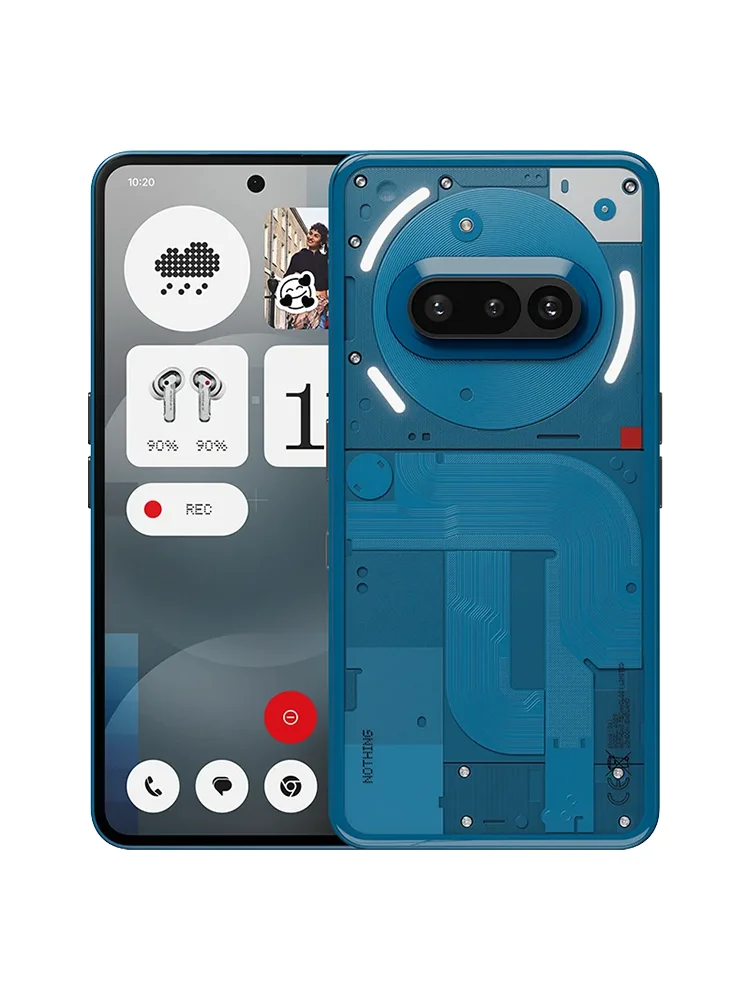 Nothing Phone (3a) Smartphone 5G Snapdragon 7s Gen 3, 6,77 Zoll flexibles AMOLED-Display, 5000 mAh 50W Ladefunktion, globale Version, NFC/GPS/Wi-Fi 6/Bluetooth 5.4/Google Pay/Android 15