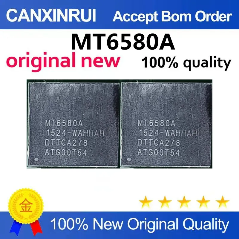 (5-100piezas)MT6580A CPU processor; new and original