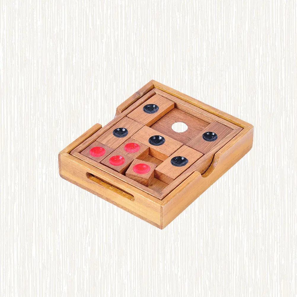

Intellectual Puzzle Board Game Wooden Case Challenge Fun Unlock Game Home Party Relaxation