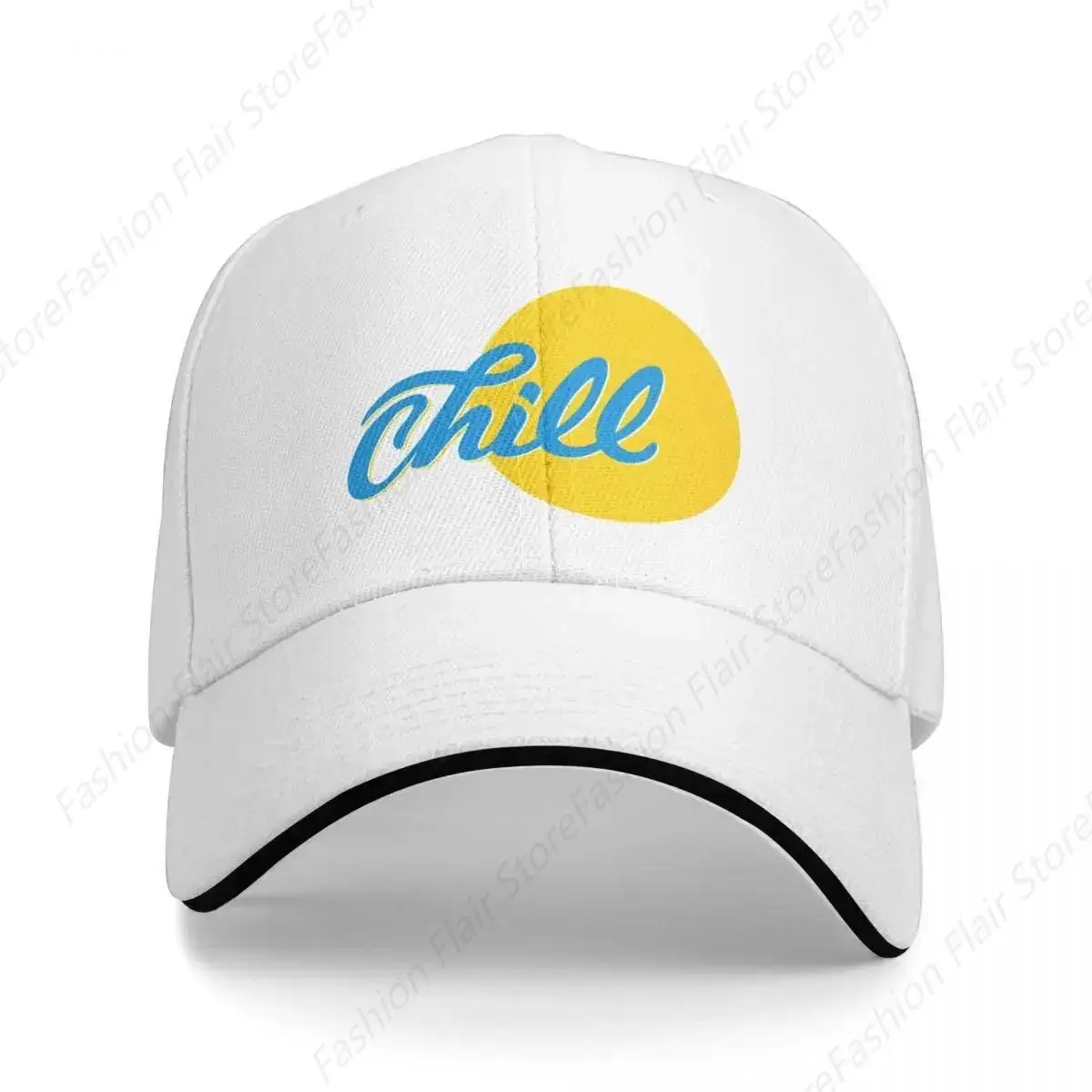 

Chill Logo V2 - Aruba Baseball Cap Kids Hat Vintage Hat Luxury Brand Mountaineering Women's Beach Visor Men's