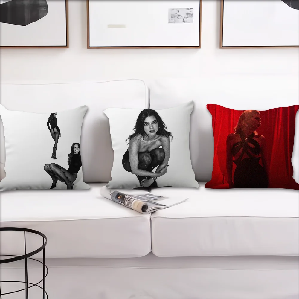 K-kendall jenner Sexy Girl Star cushion cover Pillow Case Room Bedroom Headboard Sofa Living Backrest Car Square