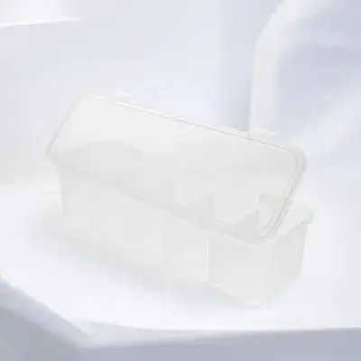 

Tea Bag Organizer Coffee Station Multi-Grid Storage Box Candy Holder Compact Container for Kitchen Counter Office Use