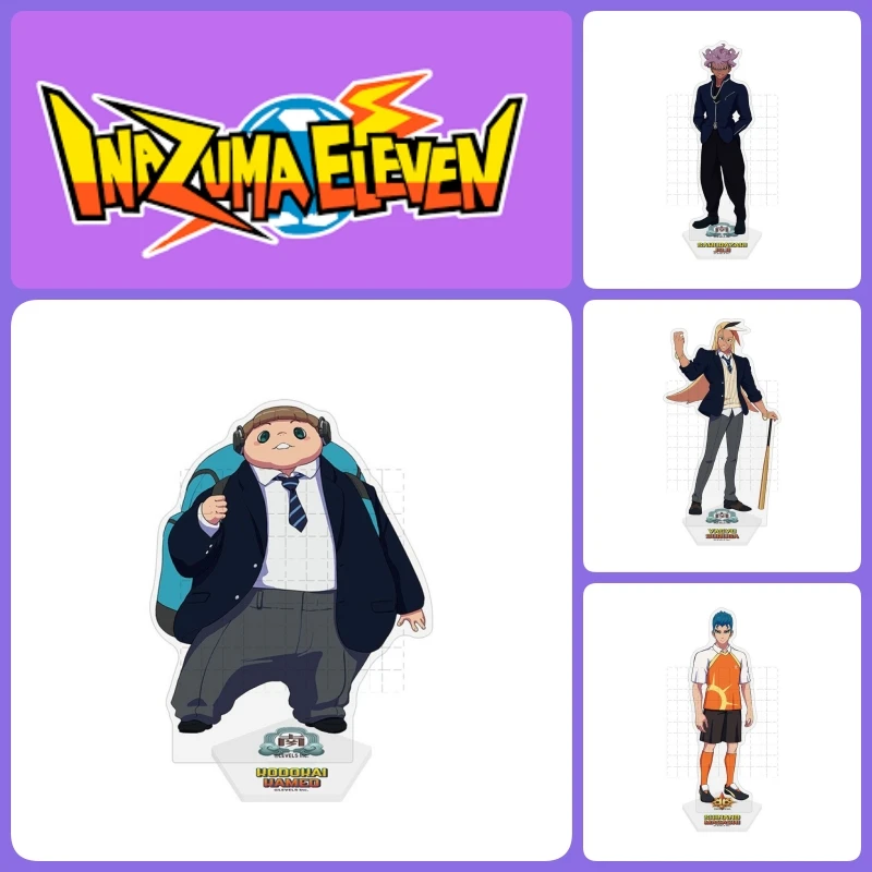 Anime INAZUMA ELEVEN 11 Game Acrylic Stand Doll Anime Ichirota Shuya Goenji Asuto Inamori Ryohei Haizaki Figure Ornament 15cm
