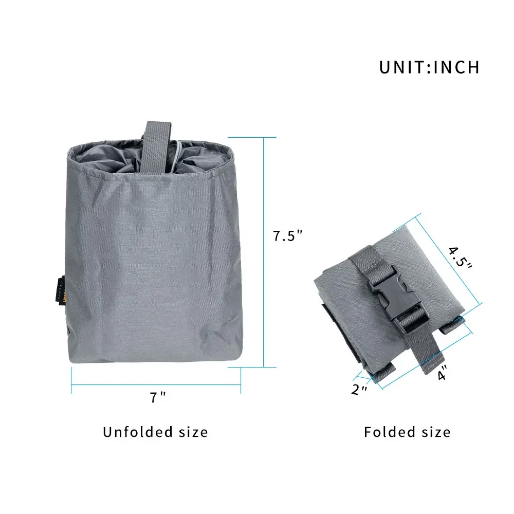 Bolsa táctica MOLLE de cintura – EDC para outdoor y caza - imagen 4