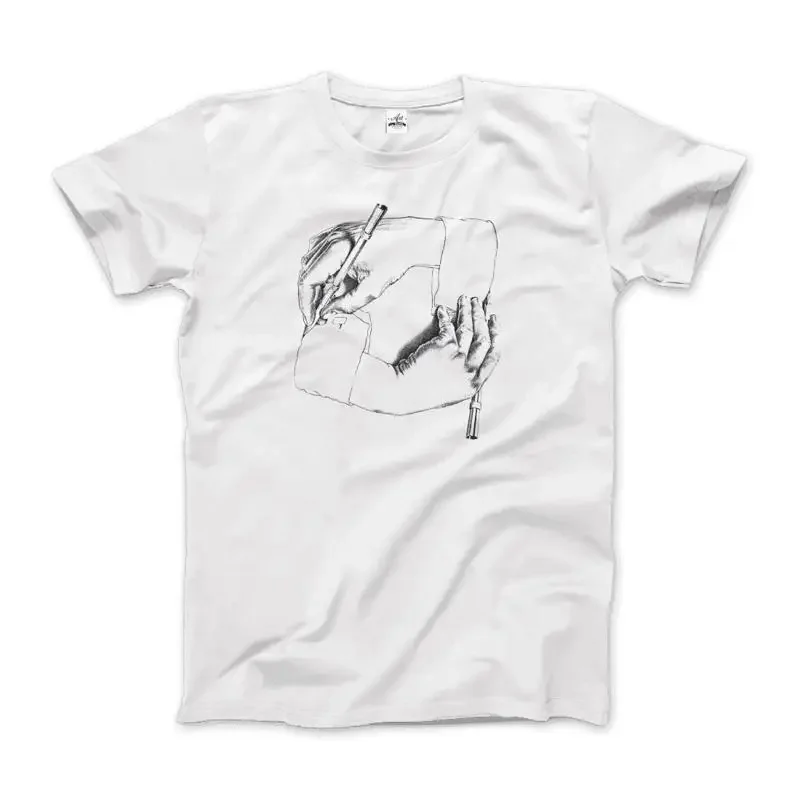 Mc Escher Hand Drawing Art T Shirt