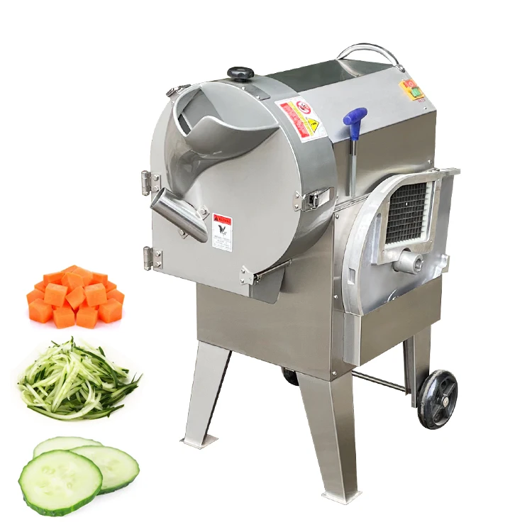 

Commercial Restaurant Fruit Vegetable Cutter Dicing Machine For Potato Slicer Onion Chopper Carrot Cubes Cutting