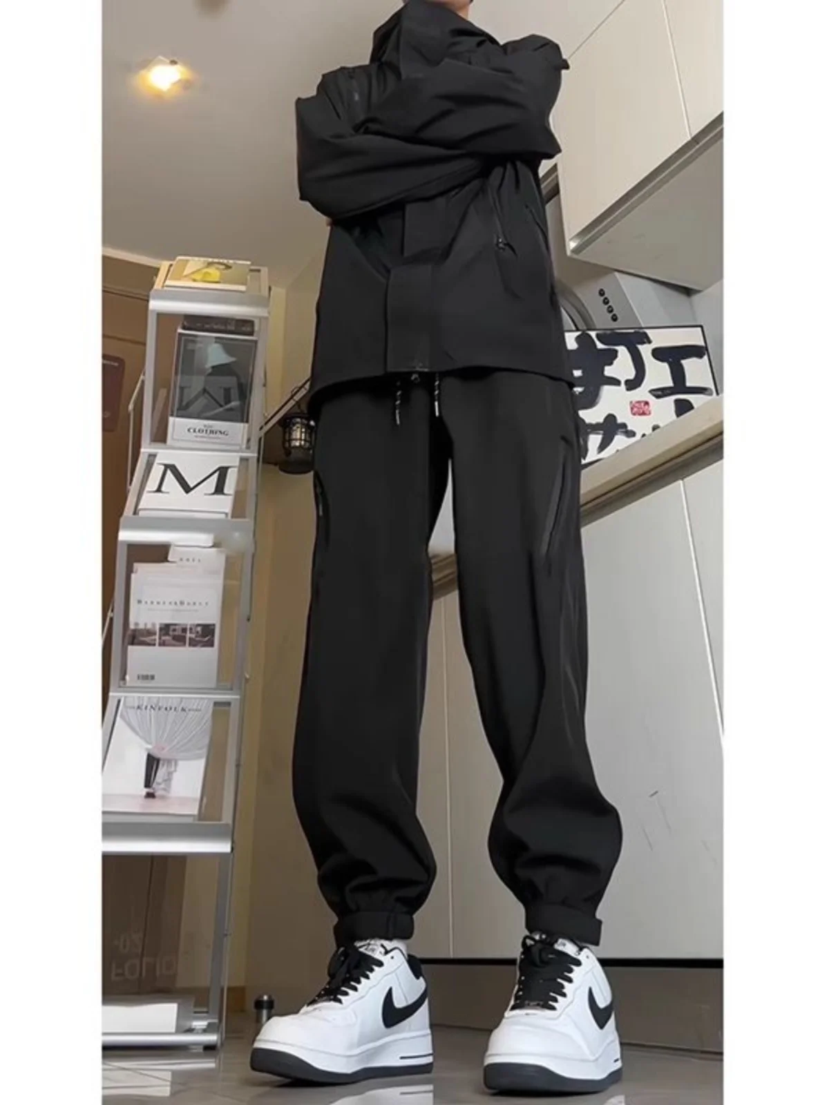 Damen Outdoor Softshell Gefütterte Hose Winddicht Wasserdicht Cargo-Hose Herbst Winter Outdoor-Arbeitshose