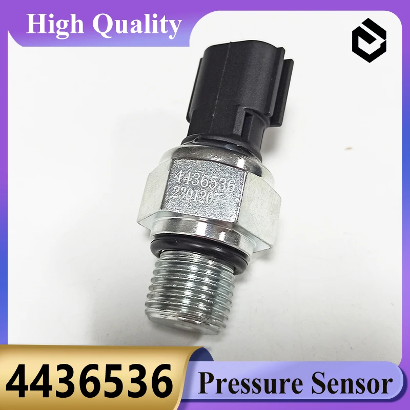 4436536 Pressure Sensor 443-6536 Excavator Sensor for Hitachi ZX200 ZX210 ZX230 ZAX240 ZAX330 ZX470 Excavator Parts