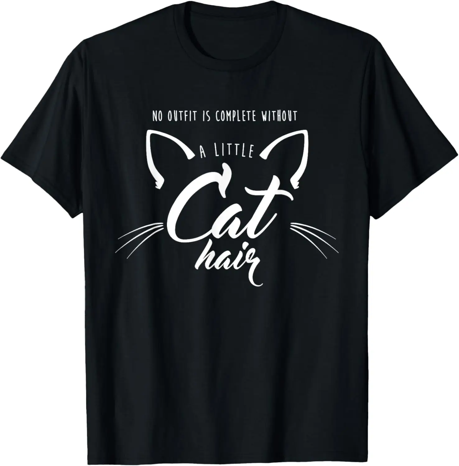 

No Outfit is Complete Without a Little Cat Hair Shirt, Funny