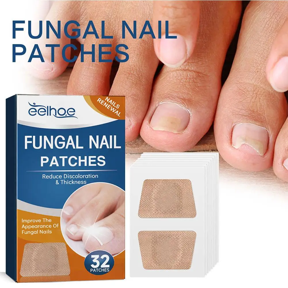 32Pcs Toenail Corrector Patch Paronychia Treatment Fungus Removal Nail Ingrown Correction Stickers Nails Recover Pedicure Tool