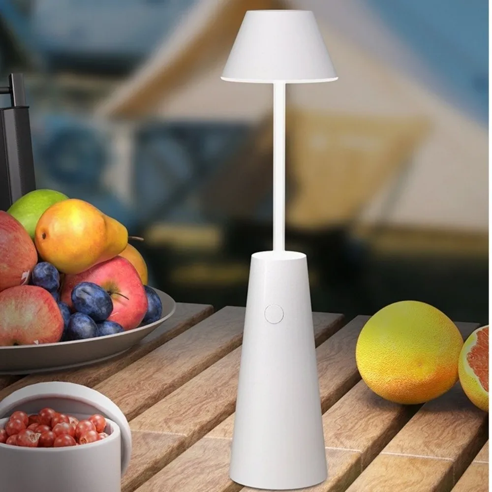 Rechargeable Telescopic Table Lamp Eye Protection Atmosphere Desktop Night Light Modern Dimming Hanging Flashlight