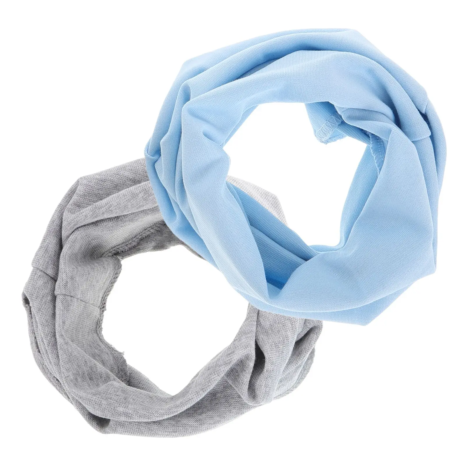 

2Pcs Children Scarf Baby Kids Neck Gaiter Warm Cozy Winter Windproof Comfortable Soft Minimalist Style
