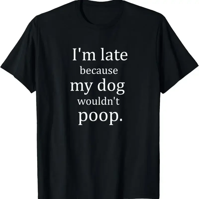 Humorous Joke Cute Dog Mom Dad Poop Stocking Stuffer T Shirt
