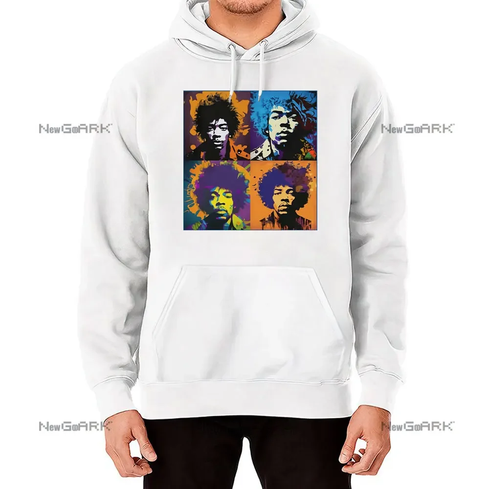 Printed Men Woman Retro Streetwear Hoodie Sweatshirts Harajuku Pullover Unisex Tracksuits Clothing Fashion Jimi Hendrix Hoodies