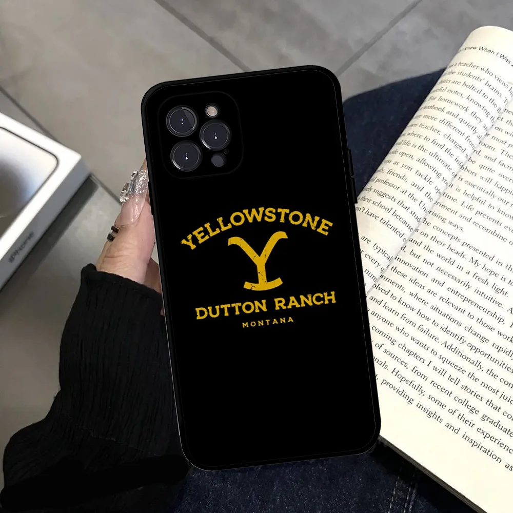 Yellowstone TV Show Phone Case Silicone Soft for iphone 15 14 13 12 11 Pro Mini XS MAX 8 7 6 Plus X XS XR Cover