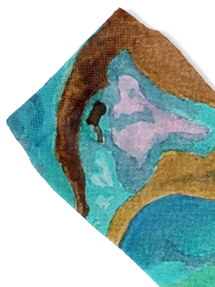 Australian Boulder Opal by Kathryn Boundy Socks professional running japanese fashion Wholesale snow Socks For Men Women's