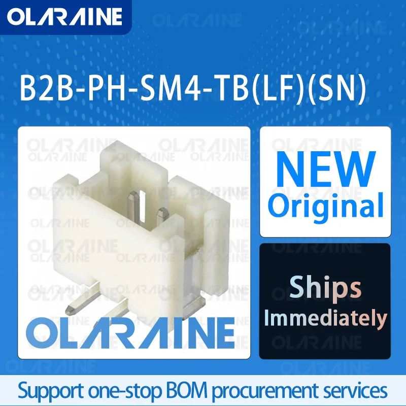 

20/50/100Pcs B2B-PH-SM4-TB(LF)(SN) 100% brand new and original IC chip Connector headers and wire housings 2 Position