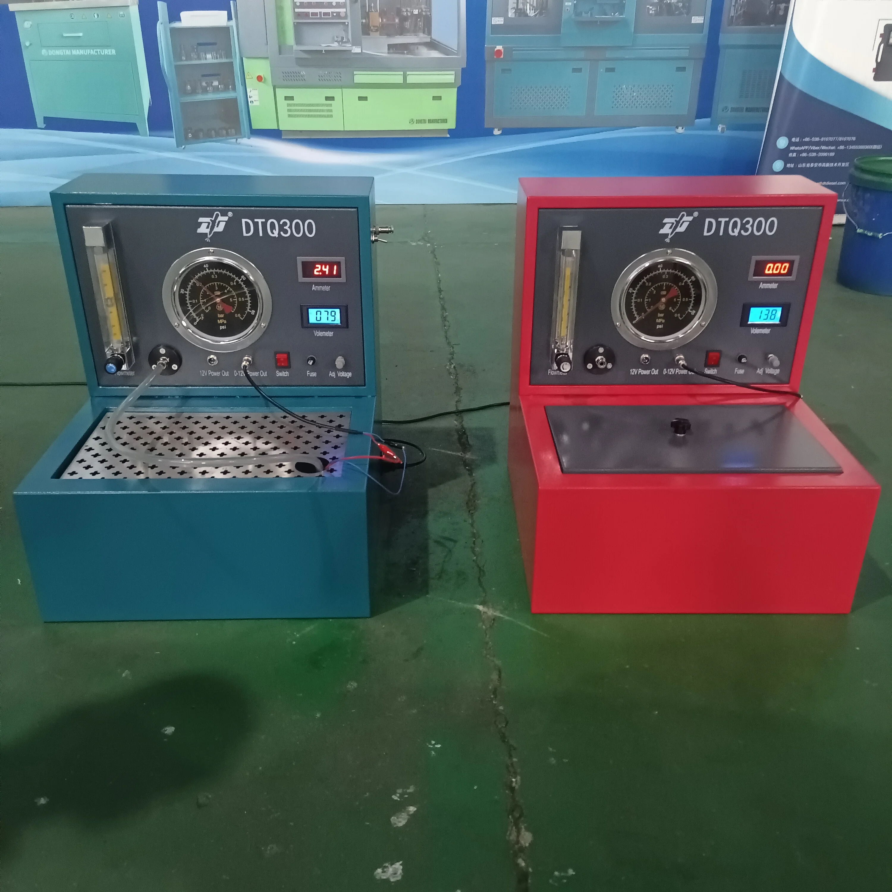 DONGTAI DTQ300 gasoline petrol automotive electric fuel pump tester test machine