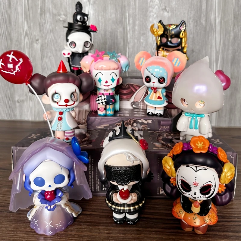 

Хэллоуин Каса I M Not A Villain Series Box Слепые игрушки Романтическая фигурка Экшн-сюрприз Mystery Box Коллекция Модель Куклы Подарки