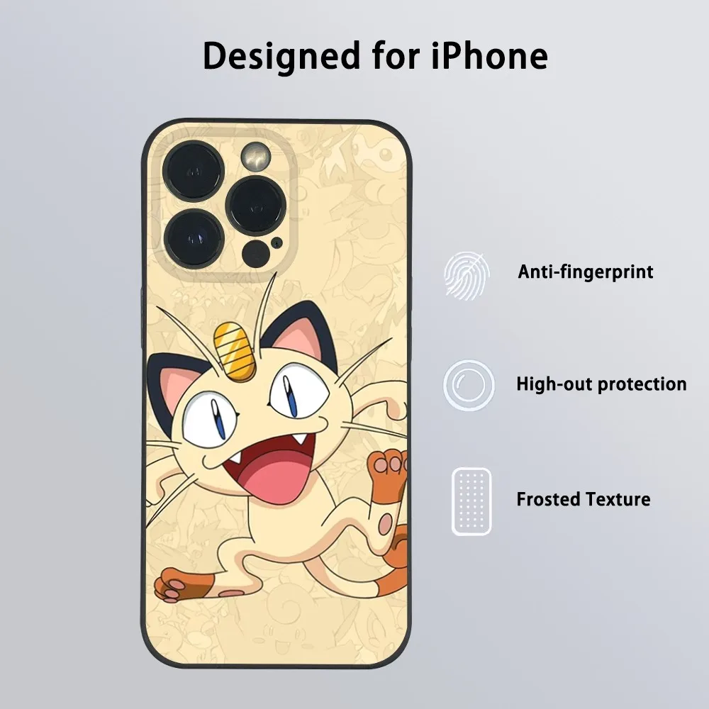 Schattige Cartoon Telefoonhoesje Voor Iphone 16 15 14 13 12 11 Pro Max Plus Mini Frosted Softshell Funda