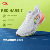 LI-NING Men Running Shoes RED HARE 7 Comfortable Breathable Racing Training Sport Shoes ARPU003