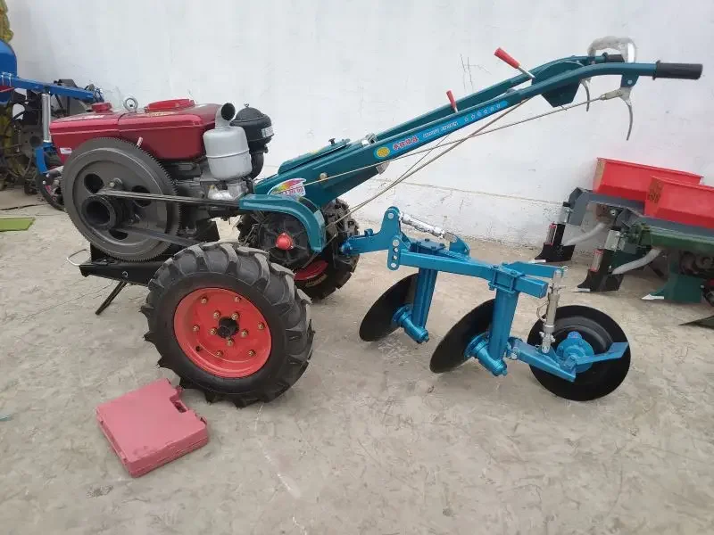 Electric Plow Plow 15 Hp 18 Hp 20 Hp 22 Hp Agricultural Mini Twin Wheel Walking Tractor 2024 New Hot Sale